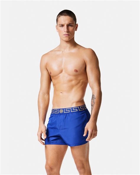 versace men's swim trunk|Versace swim shorts usa.